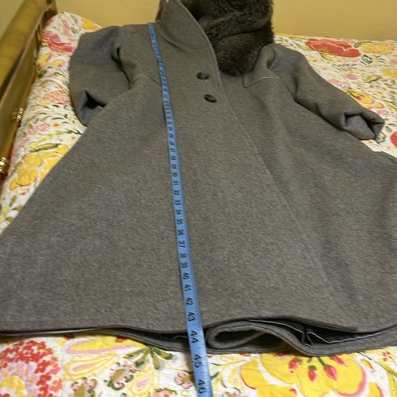 Antonio Melani long gray winter coat size 2 - Picture 11 of 16